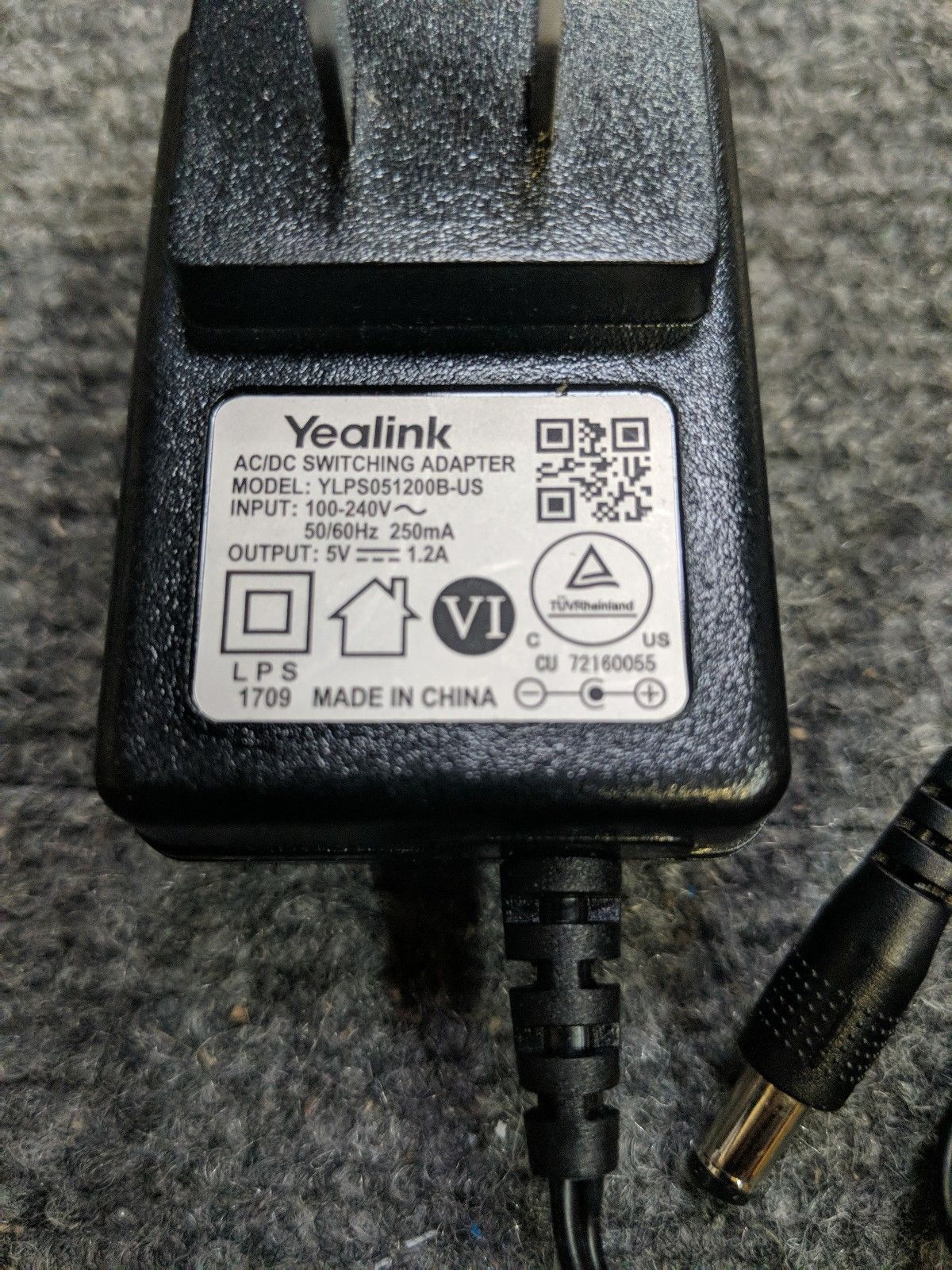 *100% Brand NEW* Yealink YLPS052000B-US 5V 2A Switching Power Adapter